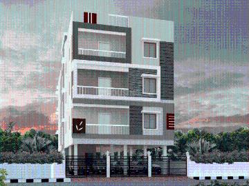 3 BHK Apartment in Kolathur for resale Chennai. The reference number is 20259528