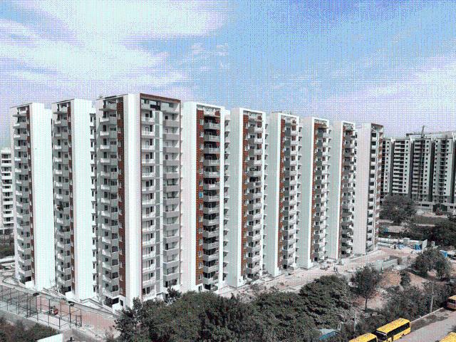 3 BHK Apartment in Kollur for resale Hyderabad. The reference number is 20212643