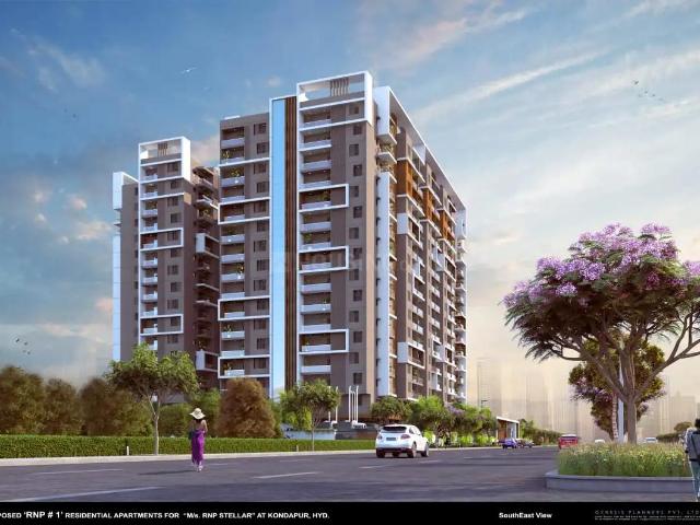 3 BHK Apartment in Kondapur for resale Hyderabad. The reference number is 20727299