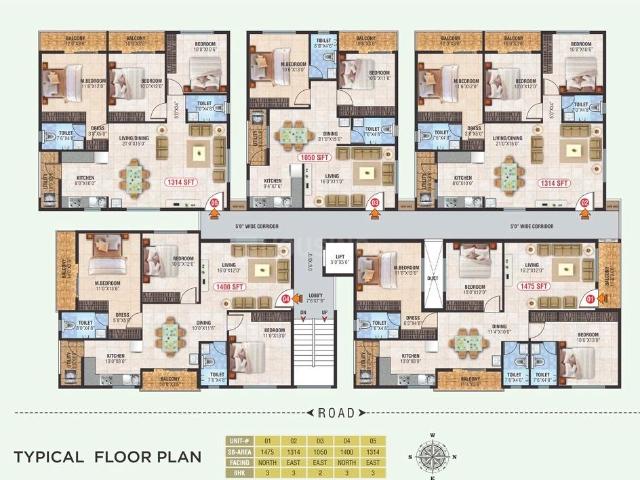 3 BHK Apartment in Kalkere for resale Bengaluru. The reference number is 19807632