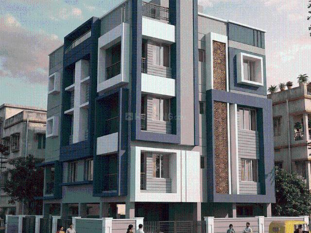 3 BHK Apartment in Kalikapur, EM Bypass for resale Kolkata. The reference number is 19565462