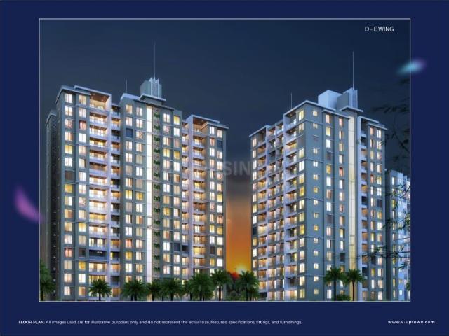 3 BHK Apartment in Kiwale for resale Pune. The reference number is 19399800