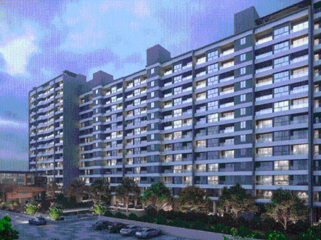 3 BHK Apartment in Kiwale for resale Pune. The reference number is 20143517