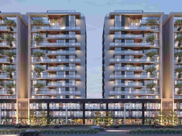 3 BHK Apartment in Kudasan for resale Gandhinagar. The reference number is 21077310