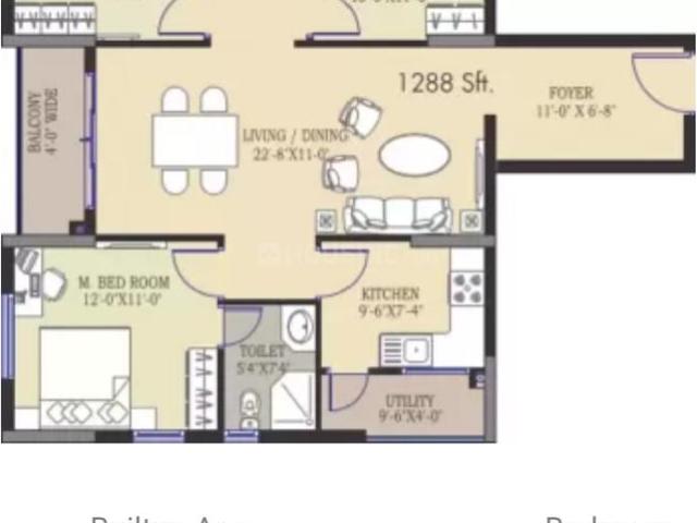 3 BHK Apartment in Kukatpally for resale Hyderabad. The reference number is 12398169