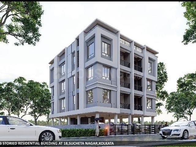 3 BHK Apartment in Haltu for resale Kolkata. The reference number is 20778903