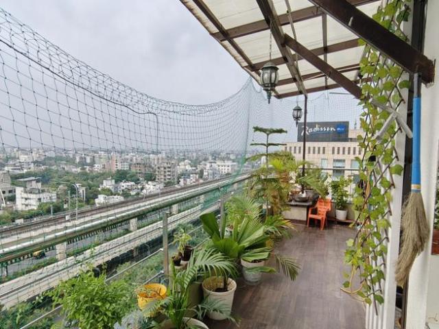3 BHK Apartment in Jaiprakash Nagar for rent Nagpur. The reference number is 21359675