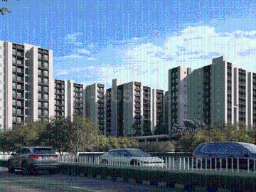 3 BHK Apartment in Madhyamgram for resale Kolkata. The reference number is 19584394