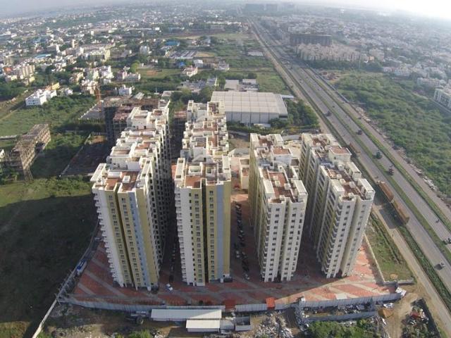 3 BHK Apartment in Maduravoyal for resale Chennai. The reference number is 14843258