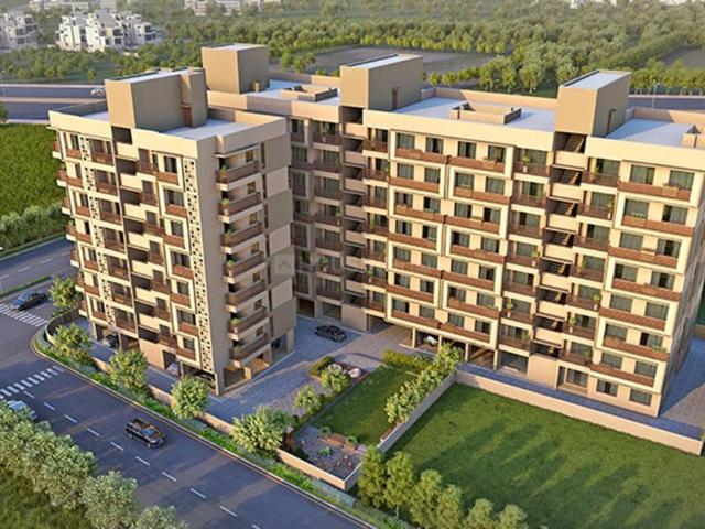 3 BHK Apartment in Makarba for resale Ahmedabad. The reference number is 20476067
