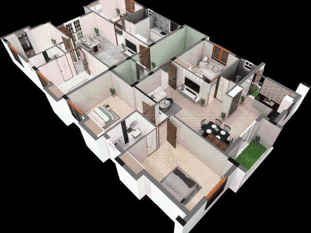 3 BHK Apartment in Medavakkam for resale Chennai. The reference number is 20948500