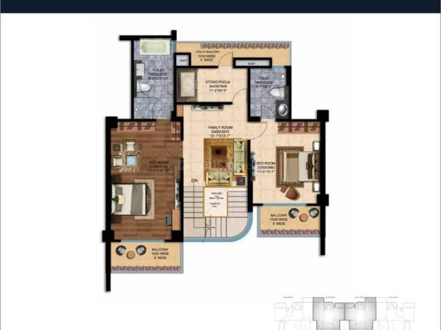 3 BHK Apartment in Noida Extension for rent Greater Noida. The reference number is 20118581