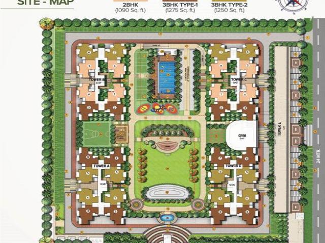 3 BHK Apartment in Noida Extension for resale Greater Noida. The reference number is 20583828