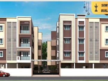3 BHK Apartment in Nanmangalam for resale Chennai. The reference number is 17701160