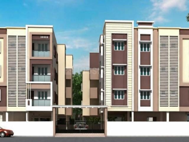 3 BHK Apartment in Nanmangalam for resale Chennai. The reference number is 21375999