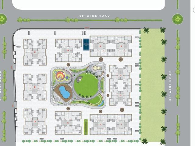 3 BHK Apartment in New Althan for resale Surat. The reference number is 20697596
