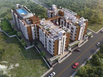 3 BHK Apartment in New Town for resale Kolkata. The reference number is 19734368