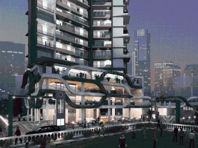 3 BHK Apartment in Nerul for resale Navi Mumbai. The reference number is 20187644