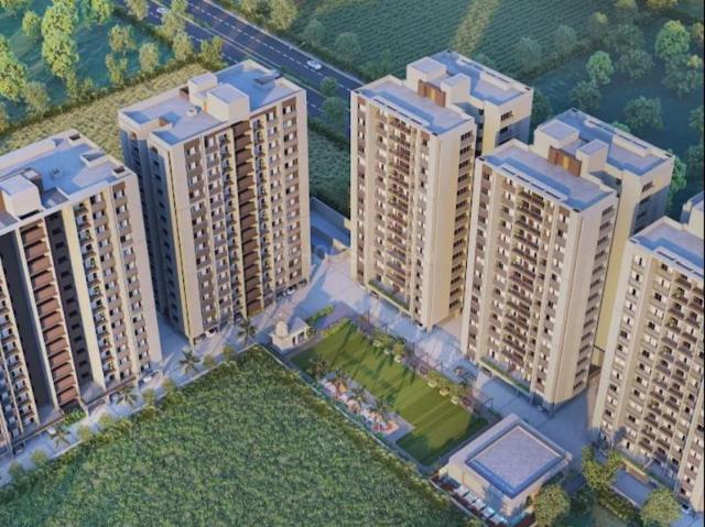 3 BHK Apartment in South Bopal for resale Ahmedabad. The reference number is 18752229