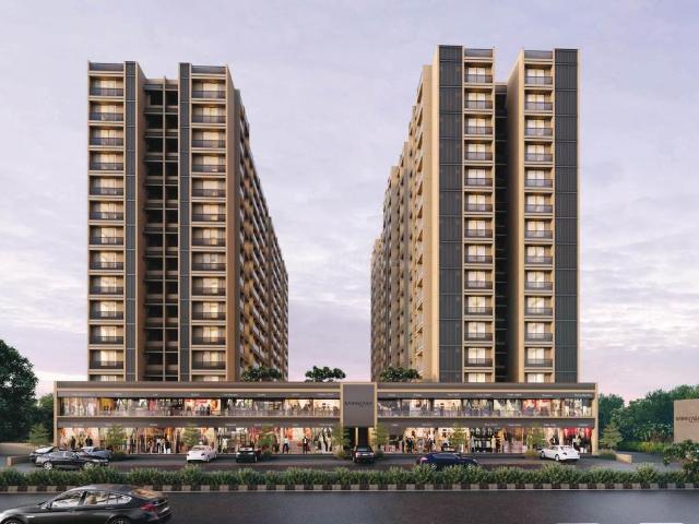 3 BHK Apartment in South Bopal for resale Ahmedabad. The reference number is 19792257