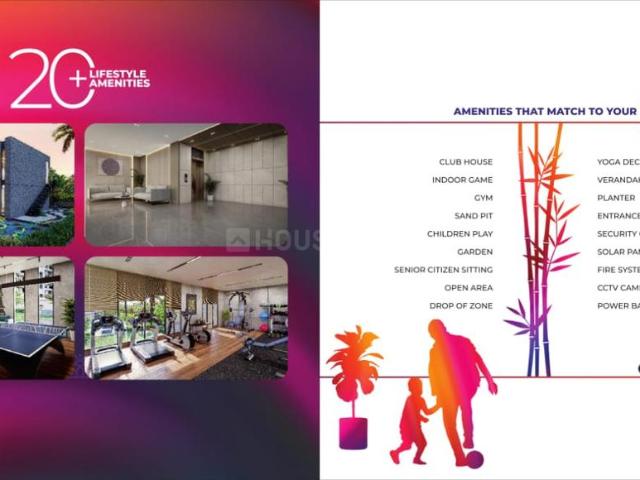 3 BHK Apartment in South Bopal for resale Ahmedabad. The reference number is 19941177