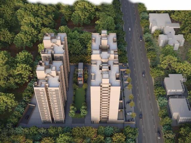 3 BHK Apartment in South Bopal for resale Ahmedabad. The reference number is 20563330