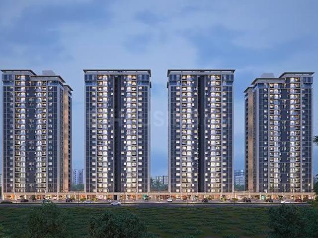 3 BHK Apartment in South Bopal for resale Ahmedabad. The reference number is 21028452