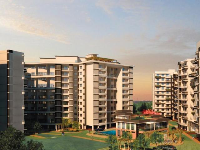 3 BHK Apartment in Sahara City Homes for resale Indore. The reference number is 21040259