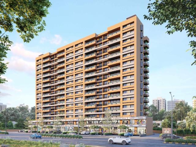 3 BHK Apartment in Sargasan for resale Gandhinagar. The reference number is 21062523