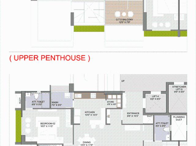 3 BHK Apartment in Science City for resale Ahmedabad. The reference number is 15915343