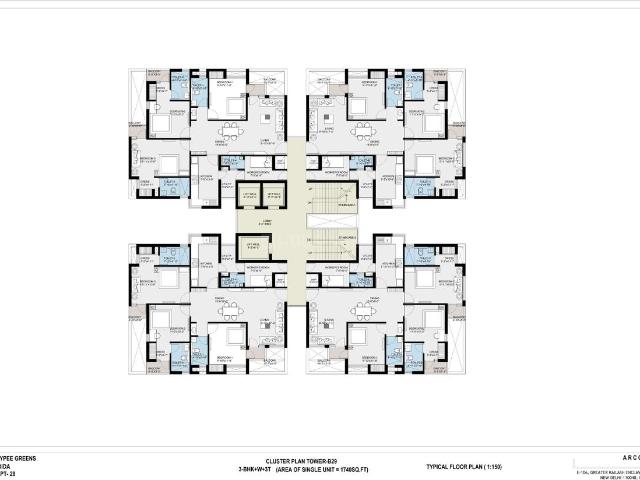 3 BHK Apartment in Sector 131 for resale Noida. The reference number is 16812066