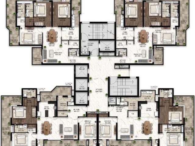 3 BHK Apartment in Sector 78 for resale Mohali. The reference number is 21081873