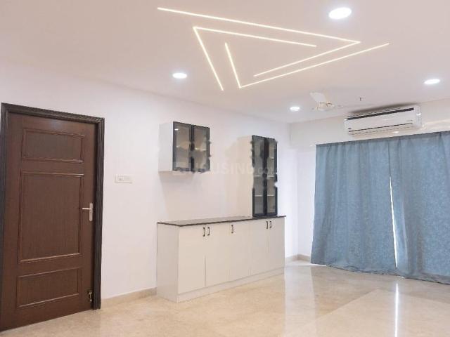 3 BHK Apartment in Shaikpet for rent Hyderabad. The reference number is 21035276