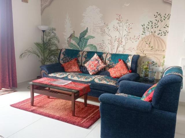 3 BHK Apartment in Shantigram for rent Ahmedabad. The reference number is 21061898
