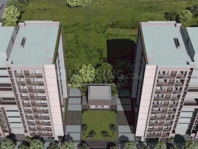 3 BHK Apartment in Shantigram for resale Ahmedabad. The reference number is 15033205