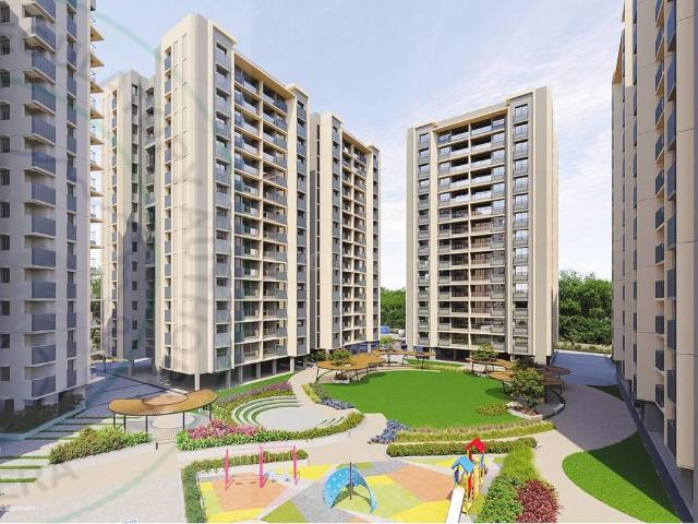 3 BHK Apartment in Shantigram for resale Ahmedabad. The reference number is 18362697