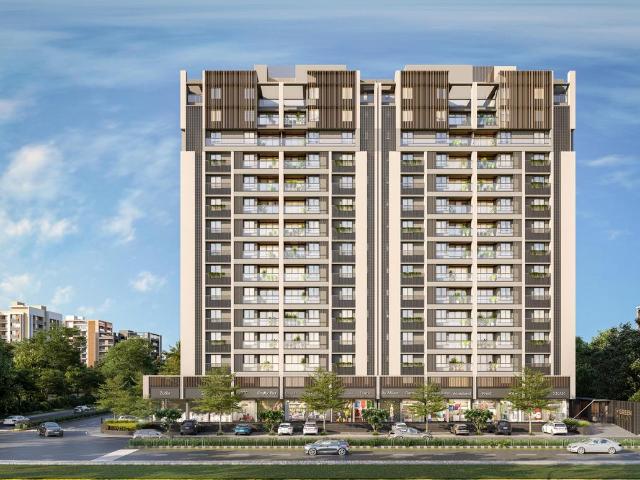 3 BHK Apartment in Shela for resale Ahmedabad. The reference number is 19360052