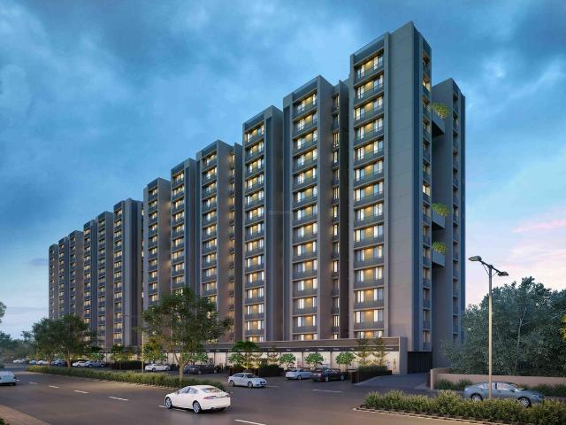 3 BHK Apartment in Shela for resale Ahmedabad. The reference number is 21101686
