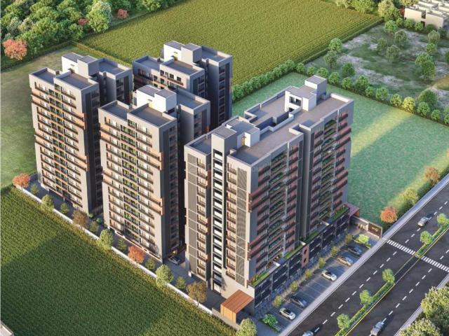 3 BHK Apartment in Shela for resale Ahmedabad. The reference number is 21144109