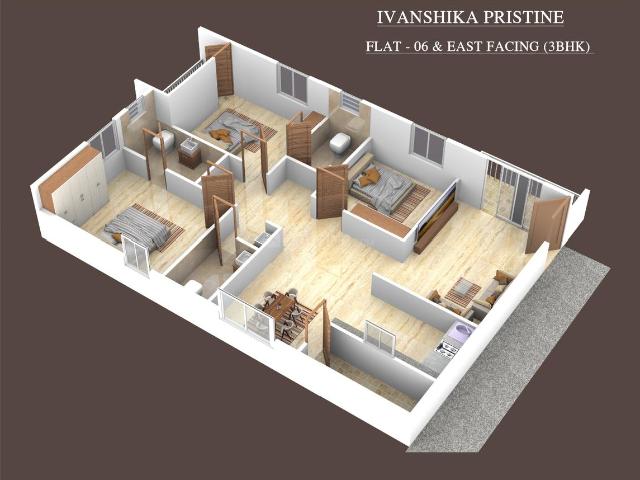 3 BHK Apartment in Singasandra for resale Bengaluru. The reference number is 20855347
