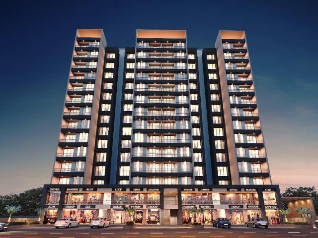 3 BHK Apartment in Pal for resale Surat. The reference number is 20535002