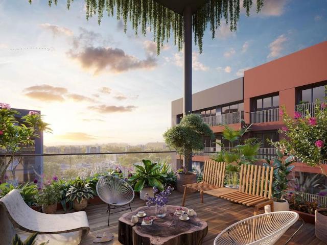 3 BHK Apartment in Pal Gam for resale Surat. The reference number is 15244955