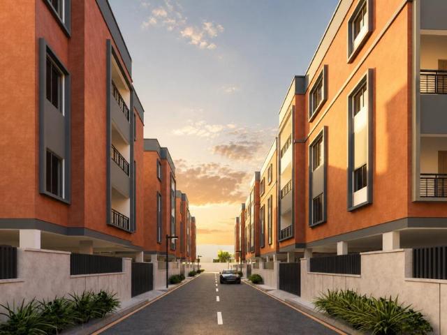 3 BHK Apartment in Pallavaram for resale Chennai. The reference number is 21371530