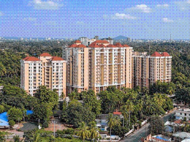 3 BHK Apartment in Pangappara for resale Thiruvananthapuram. The reference number is 21123838