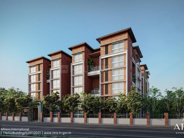 3 BHK Apartment in Periyar Nagar Extension for resale Chennai. The reference number is 20461496