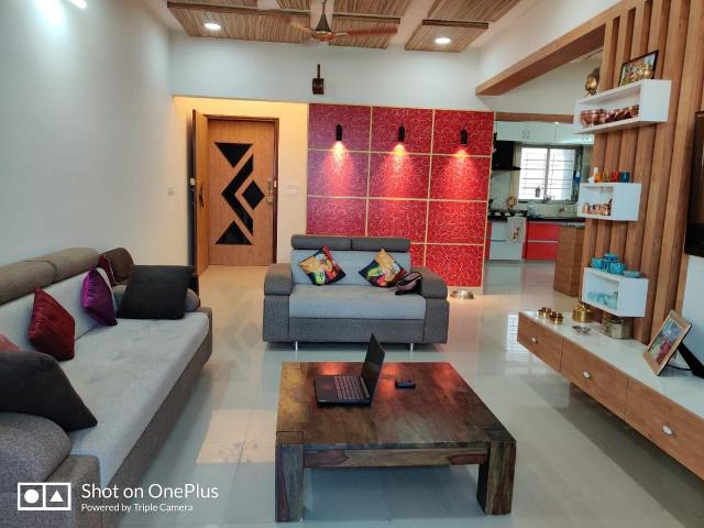 3 BHK Apartment in Prahlad Nagar for rent Ahmedabad. The reference number is 9044264