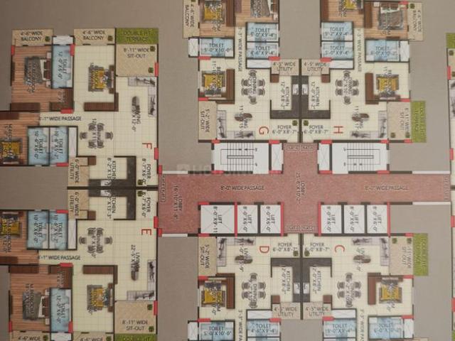 3 BHK Apartment in Pundag for resale Ranchi. The reference number is 16471599