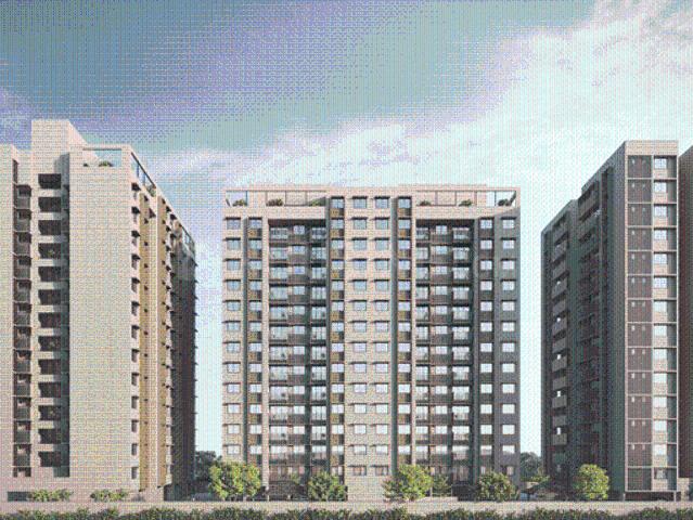 3 BHK Apartment in Randesan for resale Gandhinagar. The reference number is 19264034