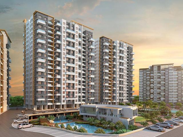 3 BHK Apartment in Wakad for resale Pune. The reference number is 18552165