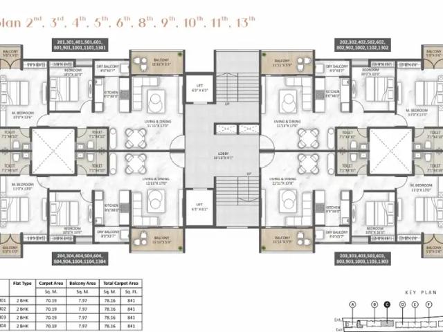 3 BHK Apartment in Wakad for resale Pune. The reference number is 19232102